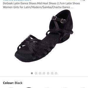 New Latin ballroom shoes